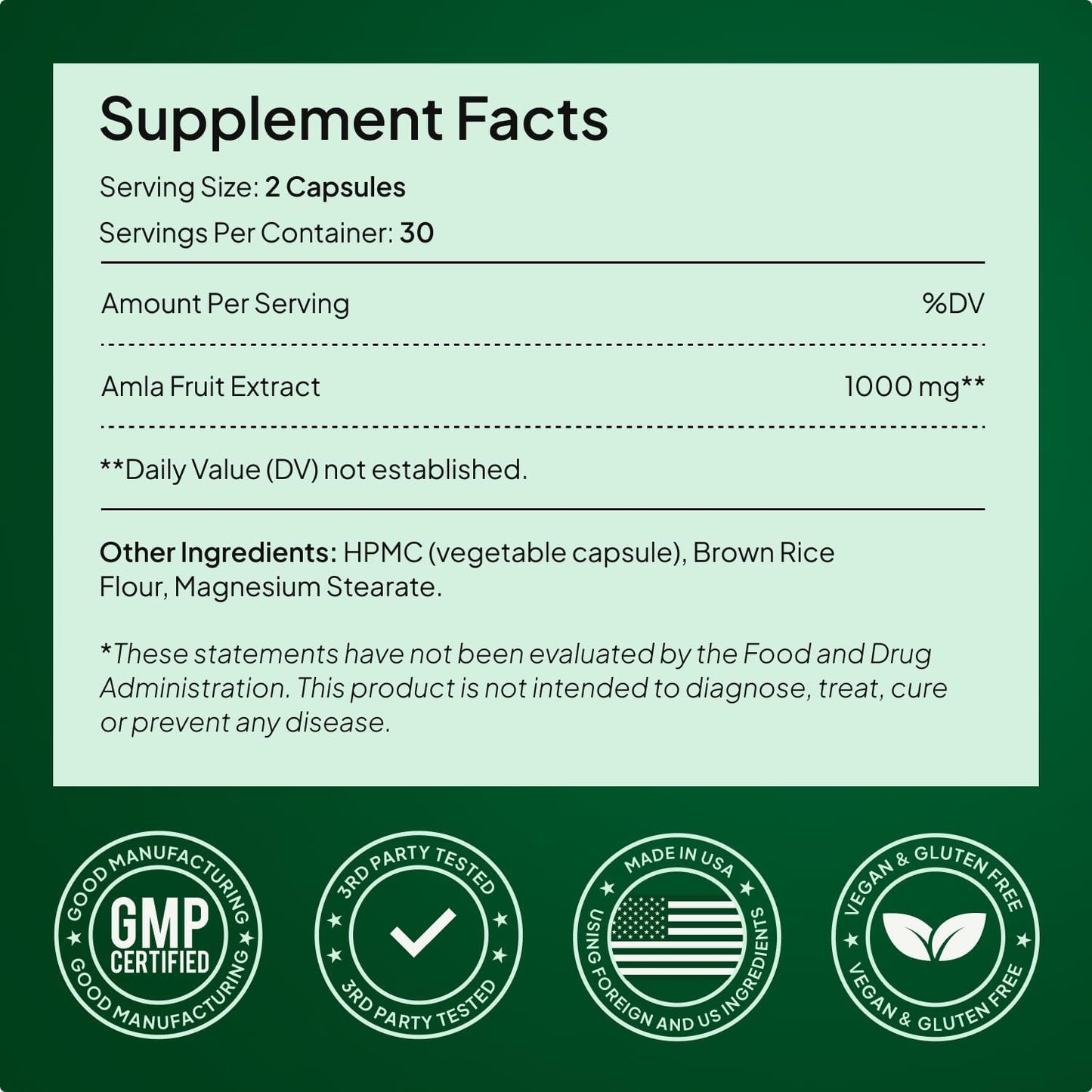 Alevia Organic Amla Capsules