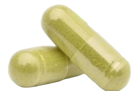 Amla capsules with Indian gooseberry fruit